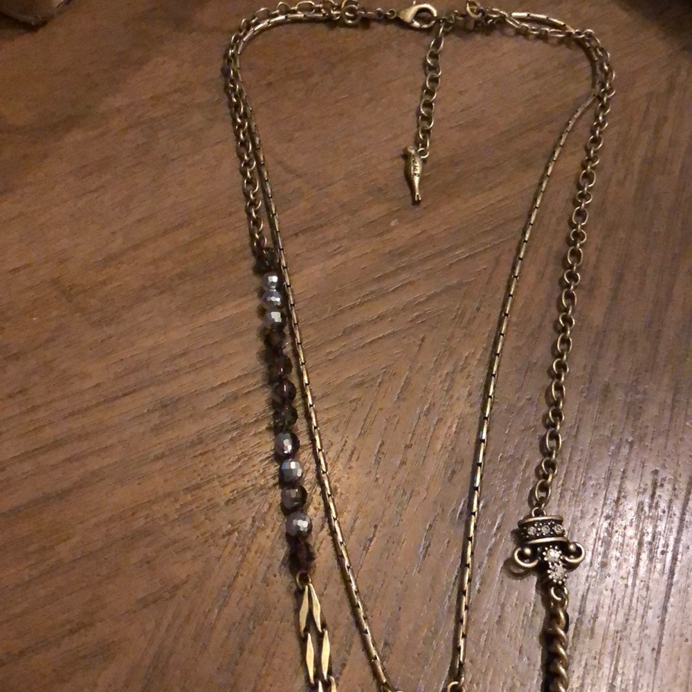 Double Statement Necklace - image 4